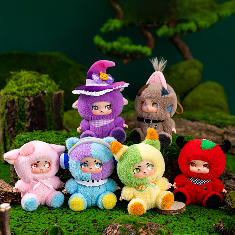 Kids Toys Doll - Cute Halloween Witch Doll Vinyl Face