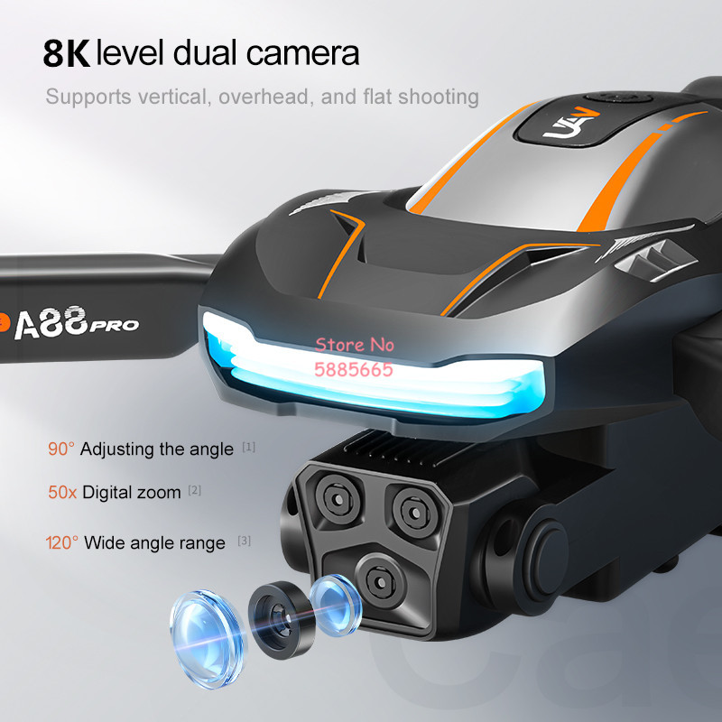8K Aerial Photography Optical  - огляд і ціна Kids Toys Drone
