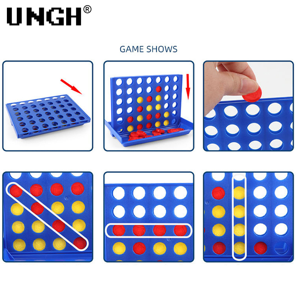 UNGH Four In A Row Bingo Chess - огляд і ціна Kids Toys Entertainer