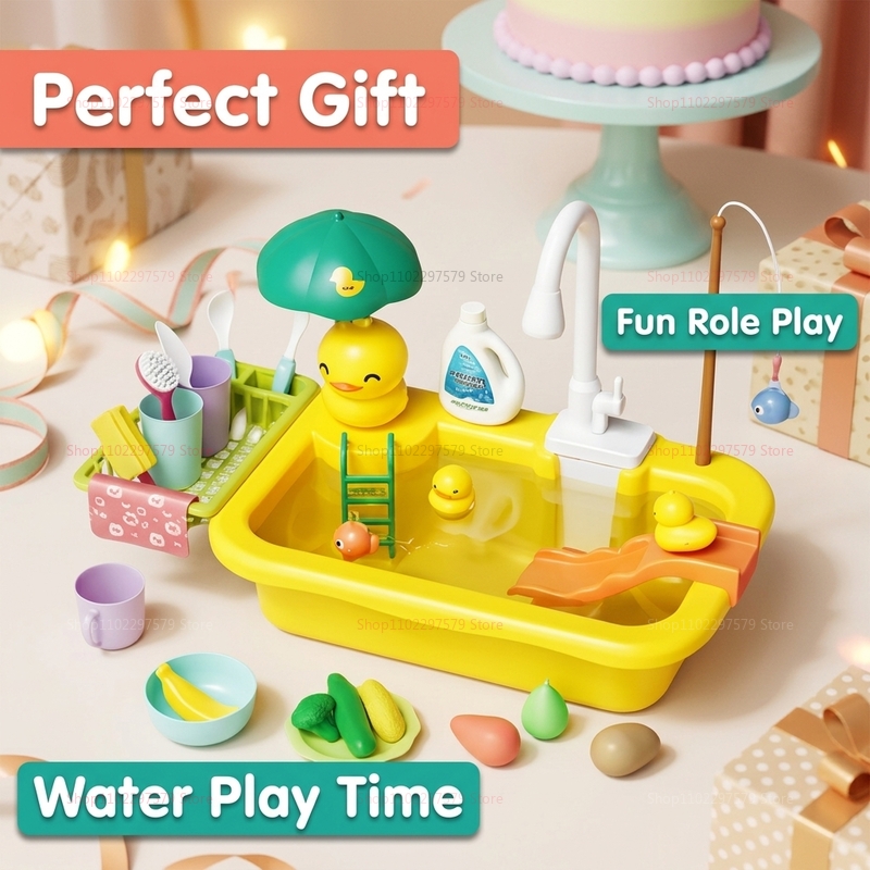 Kids Kitchen Sink Dishwasher P - огляд і ціна Kids Toys Manufacturers