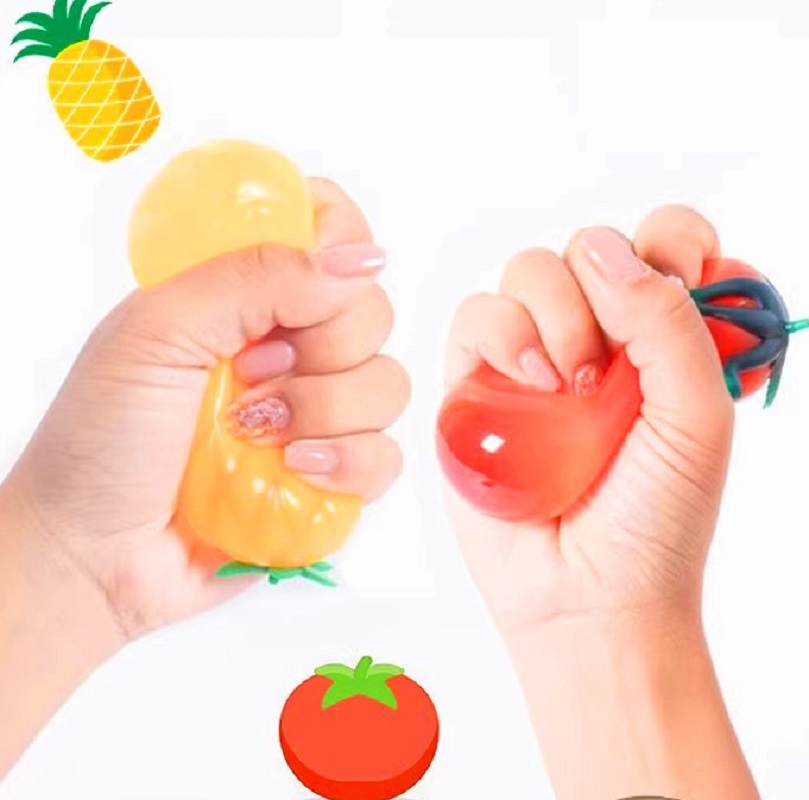 TPR Decompression Fruit Egg To - огляд і ціна Kids Toys Play Egg