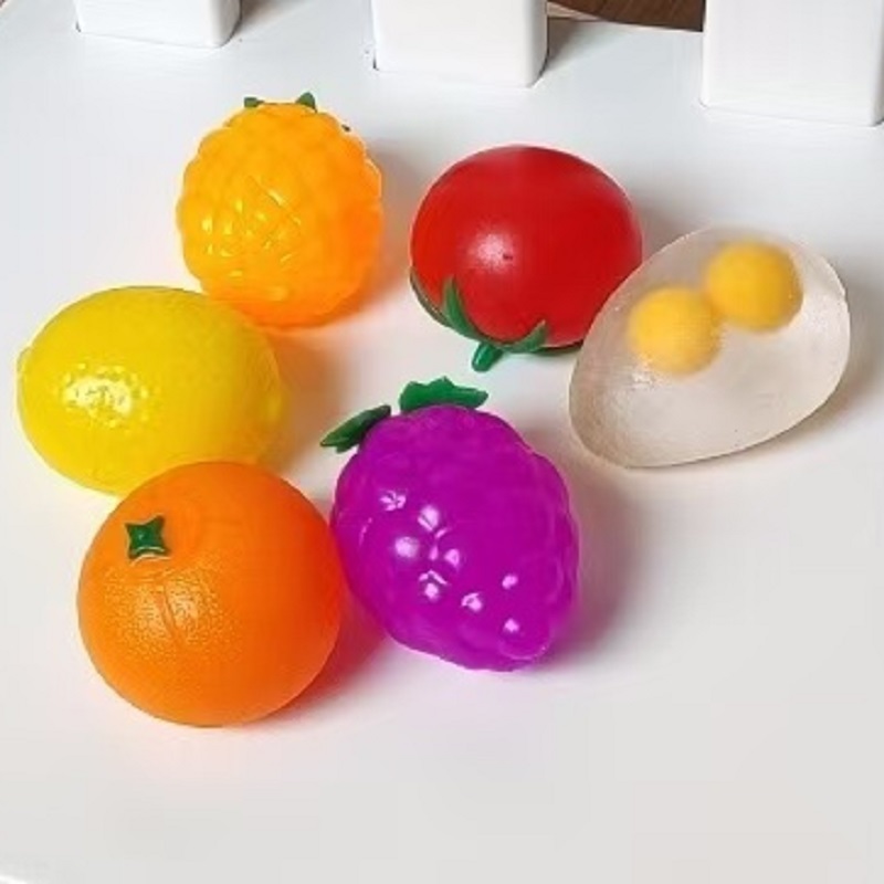 TPR Decompression Fruit Egg To - огляд і ціна Kids Toys Play Egg