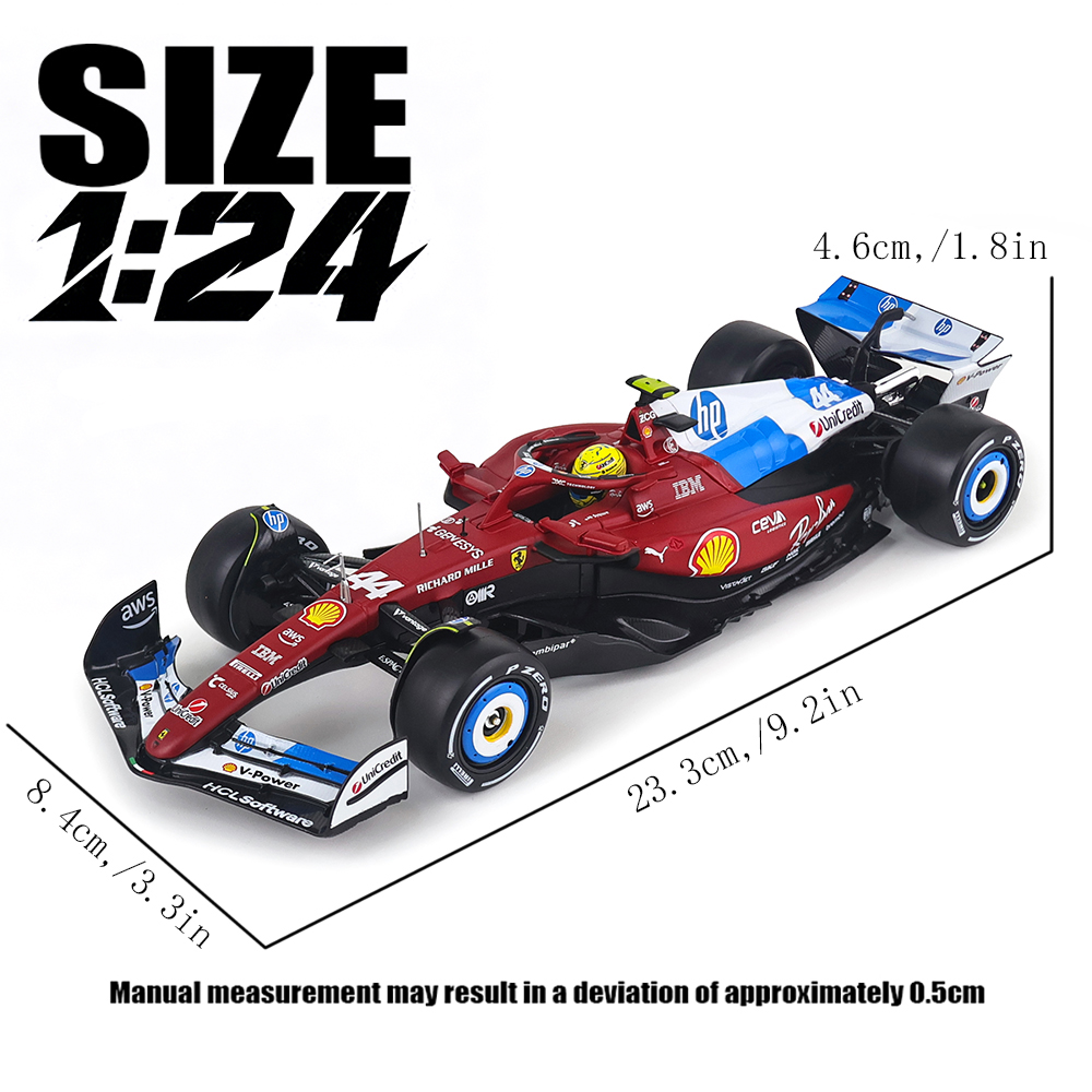 Bburago 1:24 2025 SF25 MIAMI G - огляд і ціна Kids Toys John Lewis
