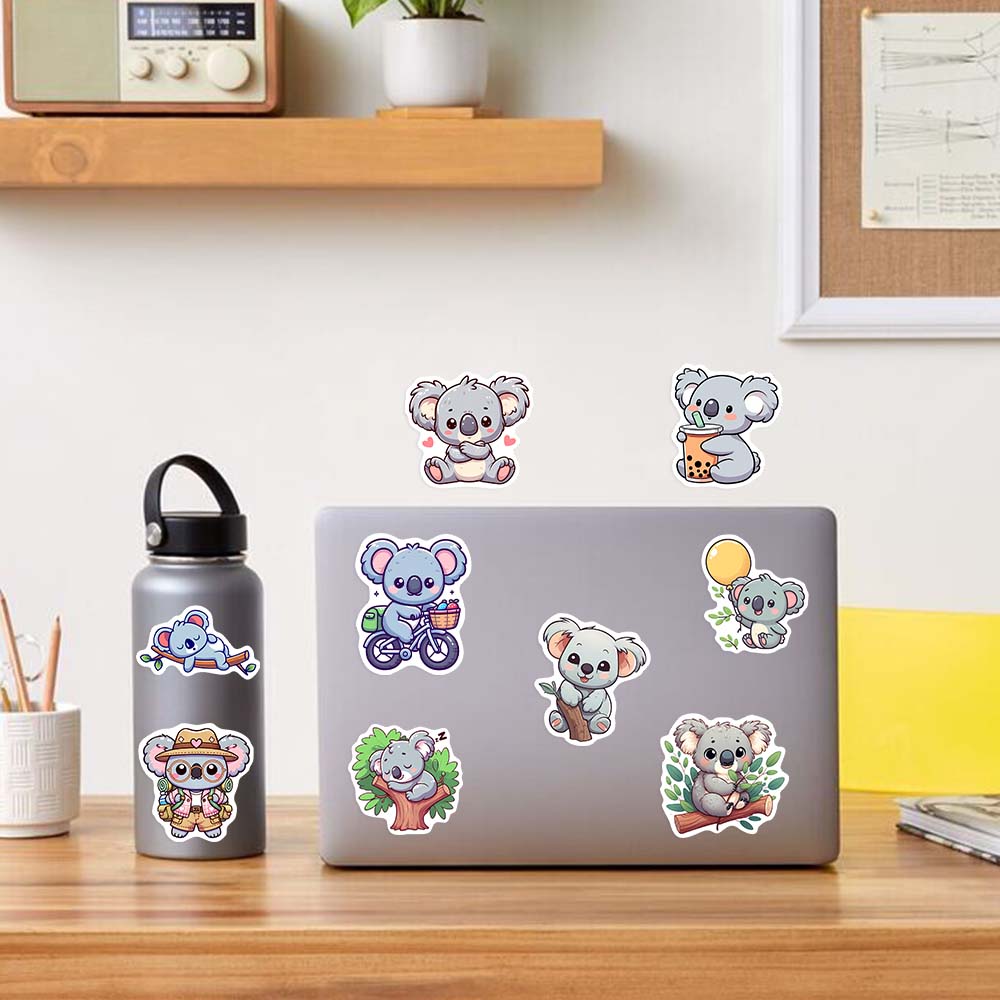 Koala Illustration Stickers An - огляд і ціна Kids Toys Laptop