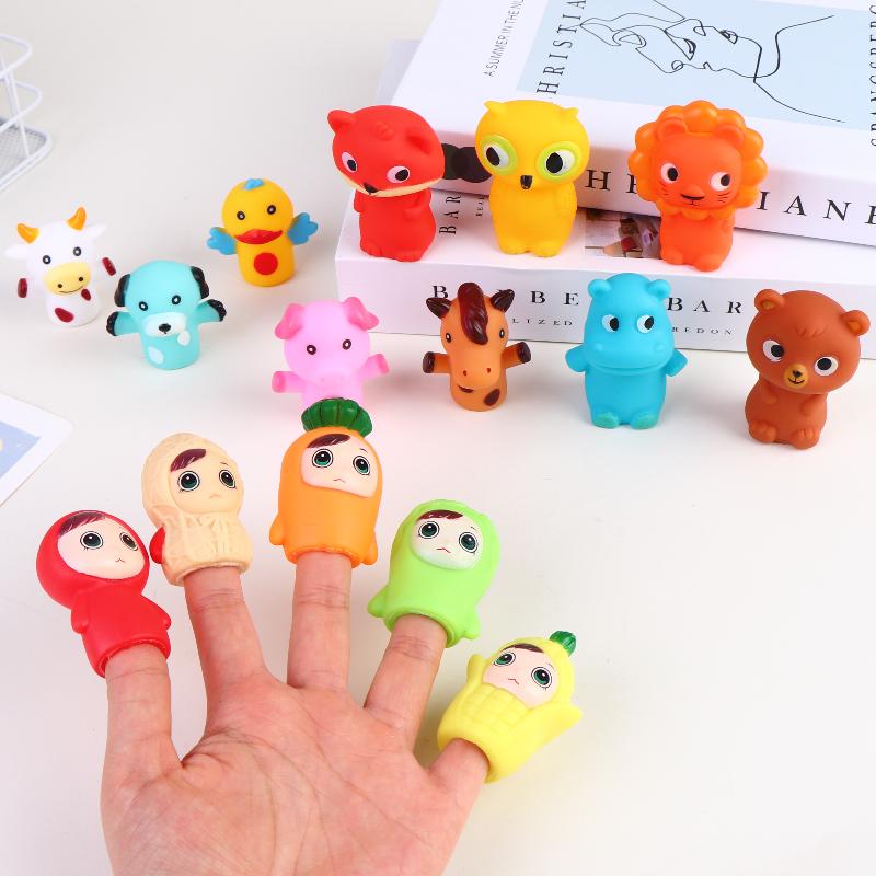 ''5Pcs Finger Puppet Toys Cart - огляд і ціна Kids Toys Entertainer