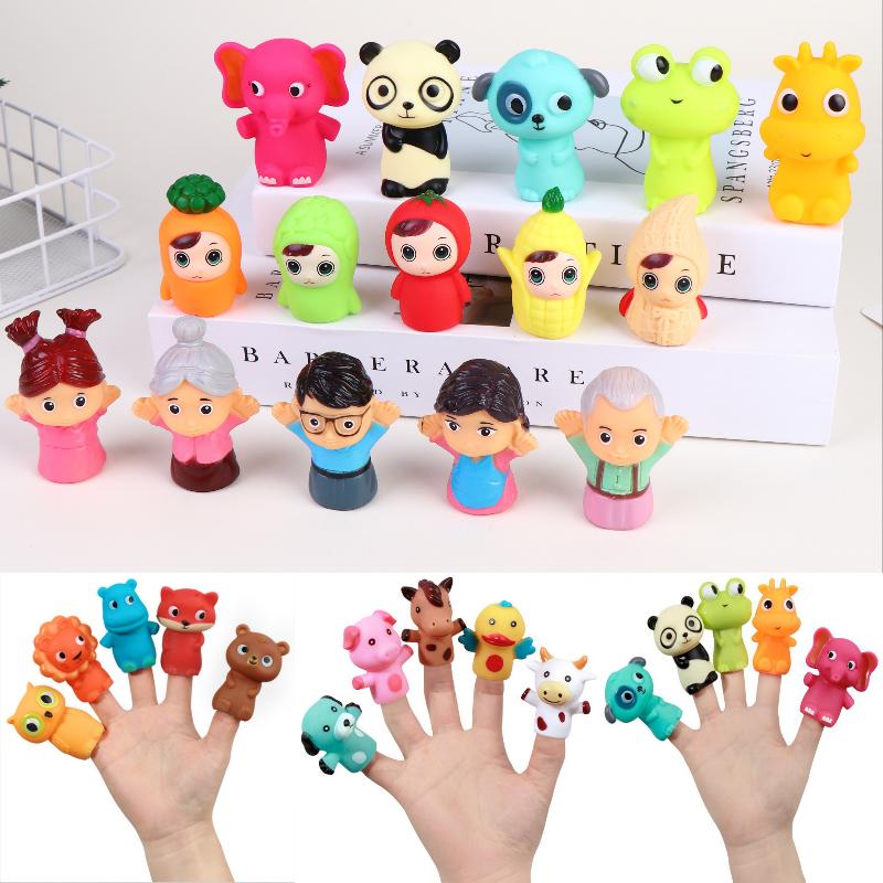 ''5Pcs Finger Puppet Toys Cart - огляд і ціна Kids Toys Entertainer
