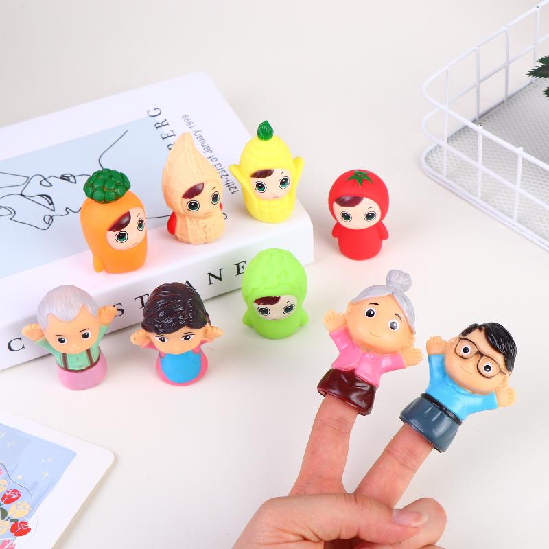 ''5Pcs Finger Puppet Toys Cart - огляд і ціна Kids Toys Entertainer