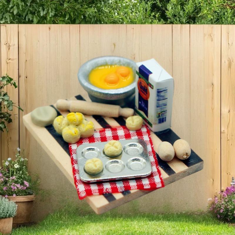 Dollhouse Food Toy Pastry Maki - огляд і ціна Kids Toys Play Egg