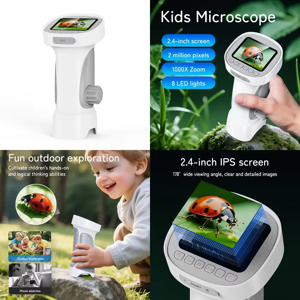Durable Microscope Toy Kit for - огляд і ціна Kids Toys Kit
