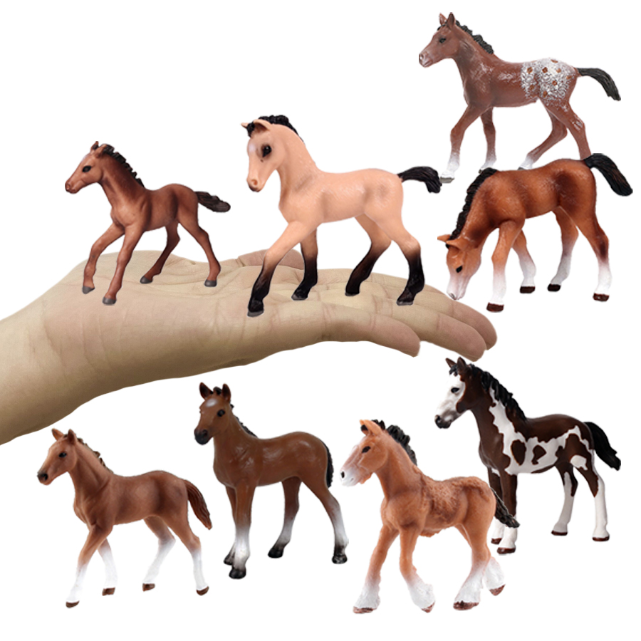 Horse Figurine Farm Animals Po - огляд і ціна Kids Toys 3 Year Old