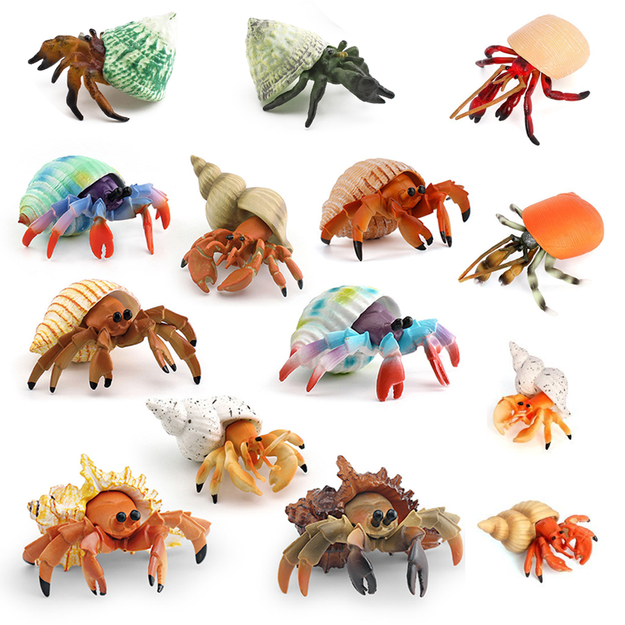 Realistic Hermit Crab Figurine - огляд і ціна Kids Toys 3 Year Old