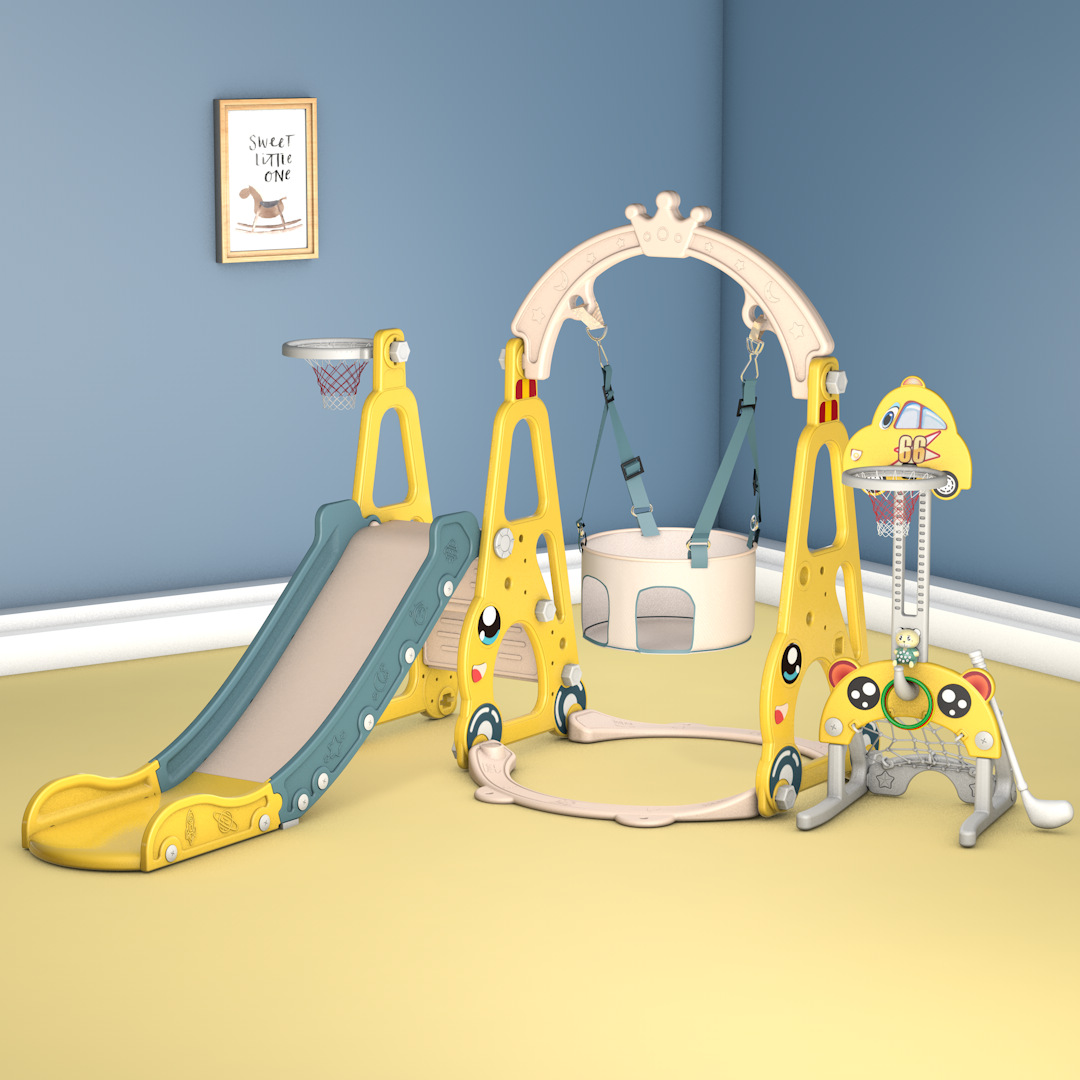 7-in-1 Kids Slide Swing Combin - огляд і ціна Kids Toys Entertainer