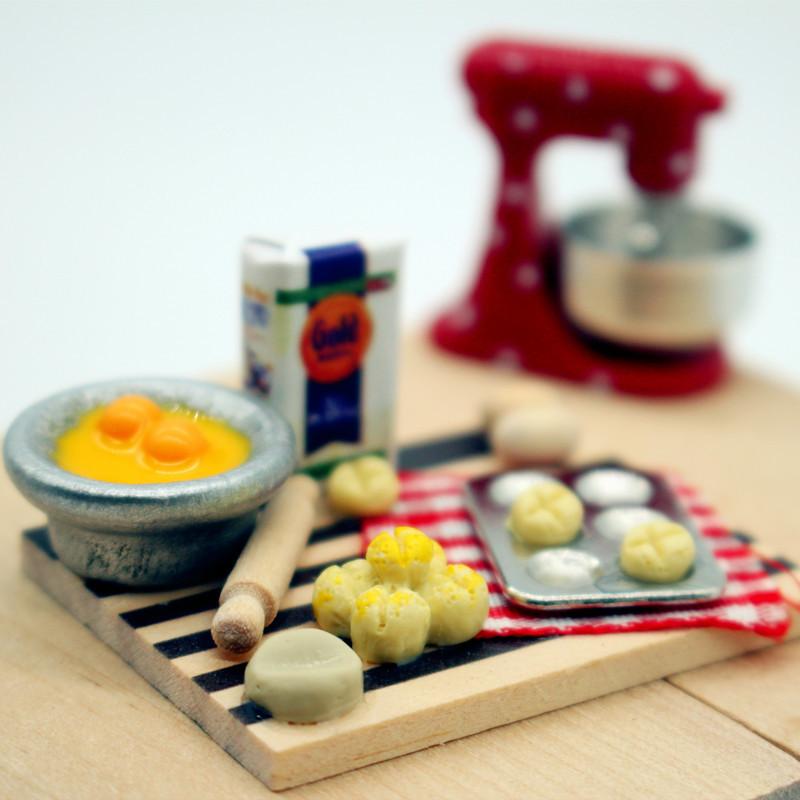 Dollhouse Food Toy Pastry Maki - огляд і ціна Kids Toys Play Egg