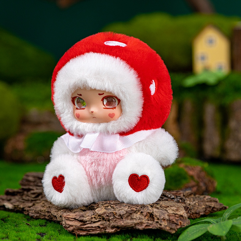 14cm Mushroom Girl Vinyl Plush - огляд і ціна Kids Toys Doll