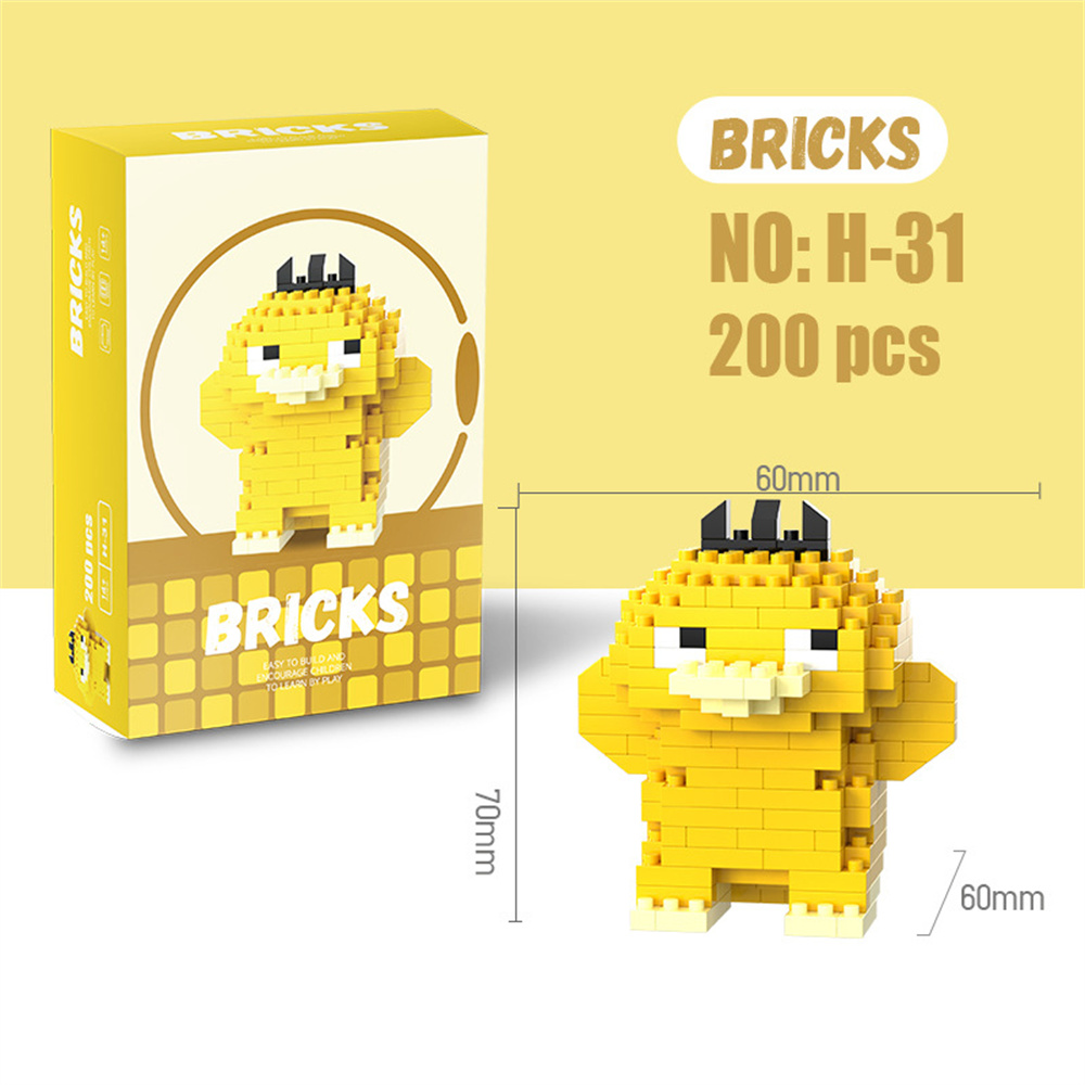 Pokemon Micro Building Blocks  - огляд і ціна Kids Toys Kit