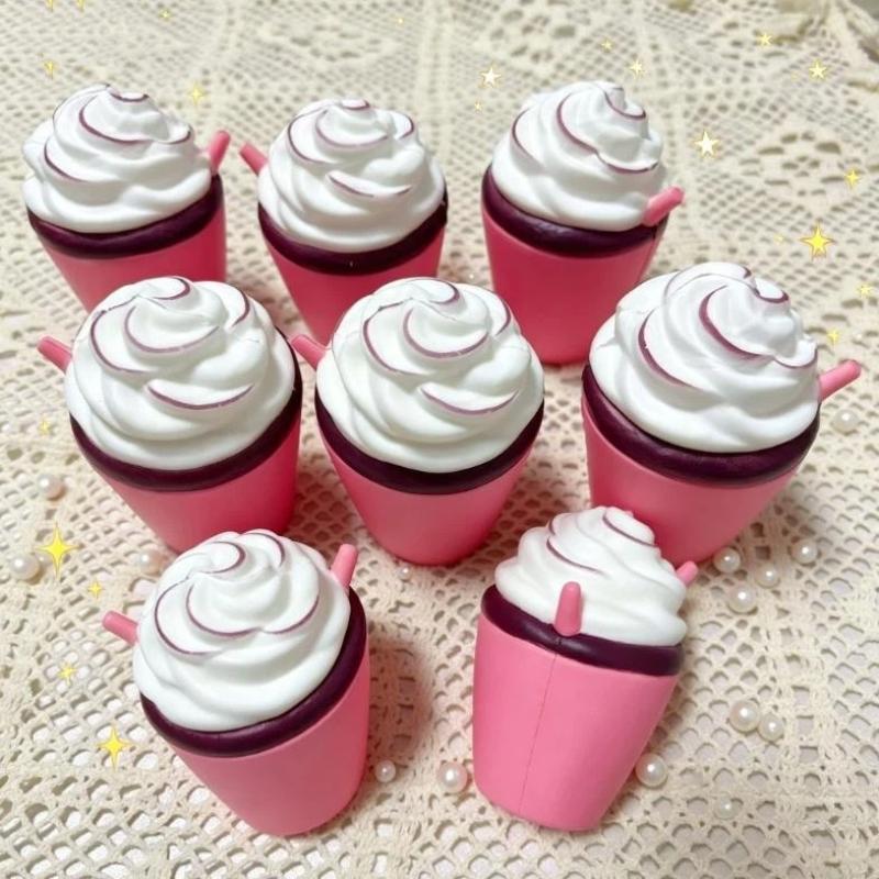 Soft Anti-Stress Milk Tea Cup  - огляд і ціна Kids Toys Entertainer