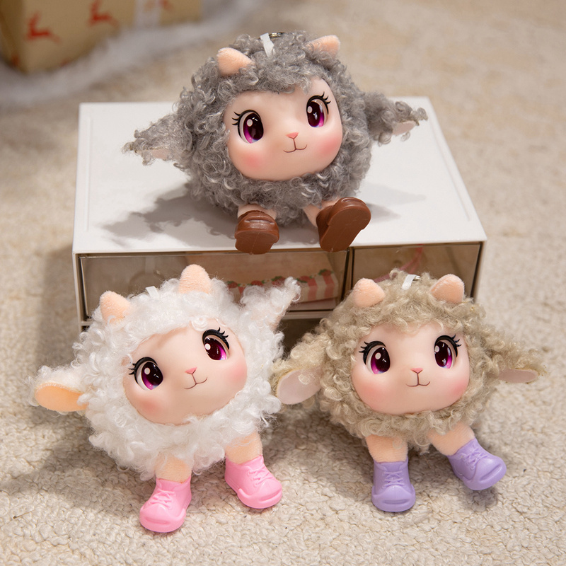 Kawaii Lamb Plush Toy Soft Vin - огляд і ціна Kids Toys Doll