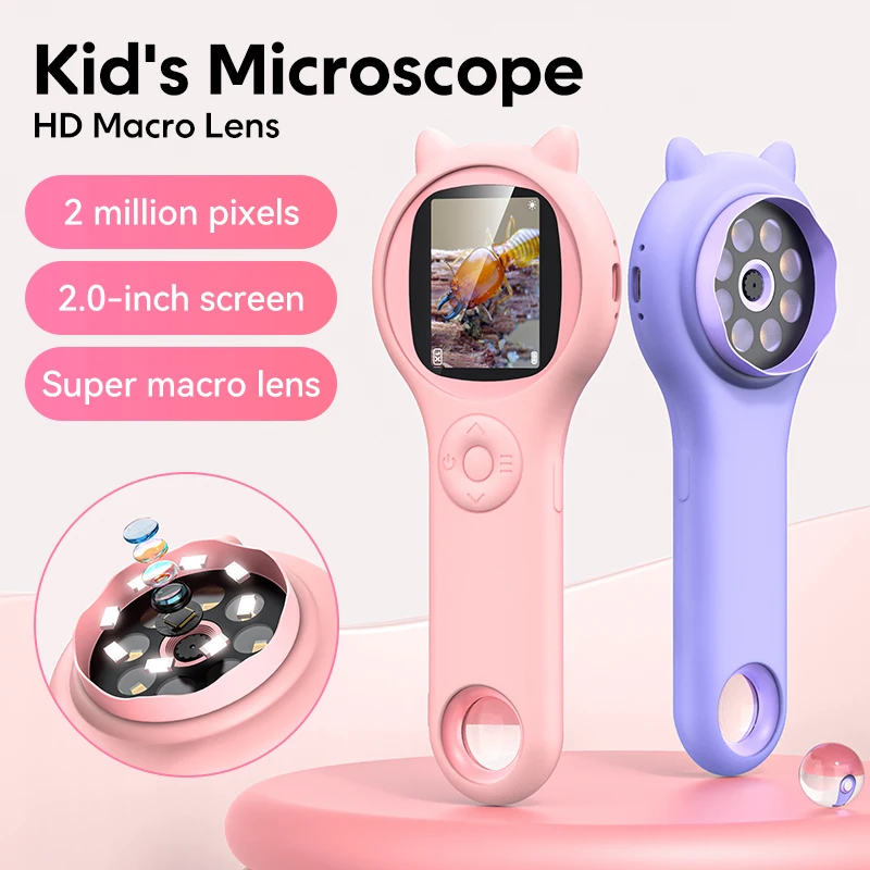 Kids Microscope Handheld Magni - огляд і ціна Kids Toys Under 200