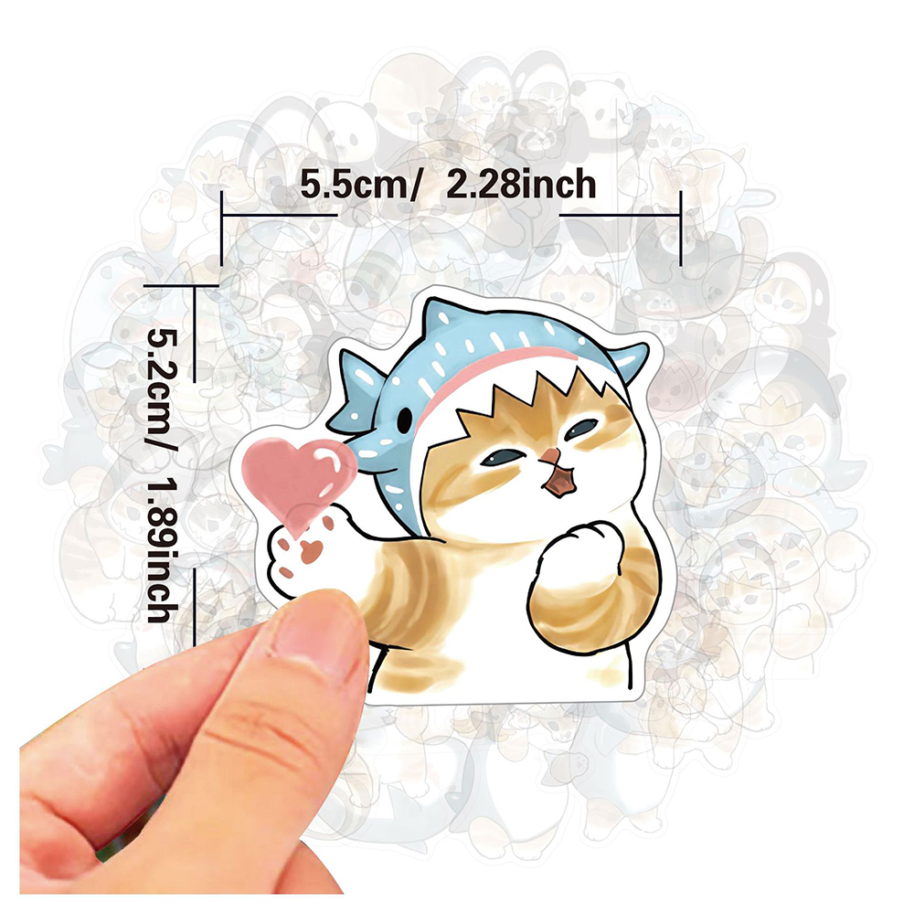 10/30/50pcs Funny Kawaii Cat A - огляд і ціна Kids Toys Laptop