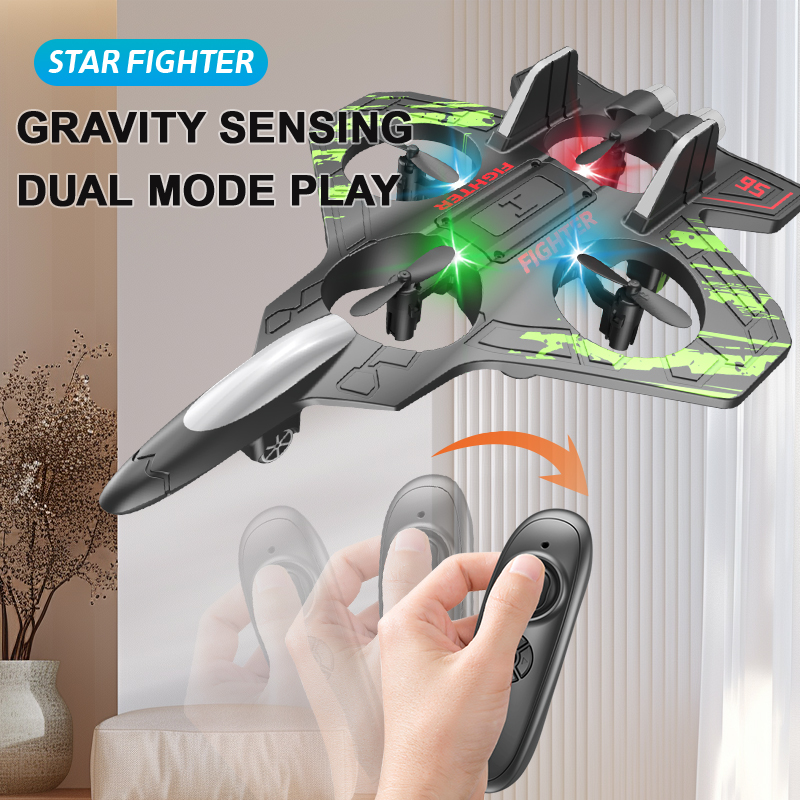 2.4G Remote Control Fighter El - огляд і ціна Kids Toys Drone
