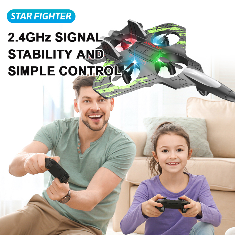 2.4G Remote Control Fighter El - огляд і ціна Kids Toys Drone