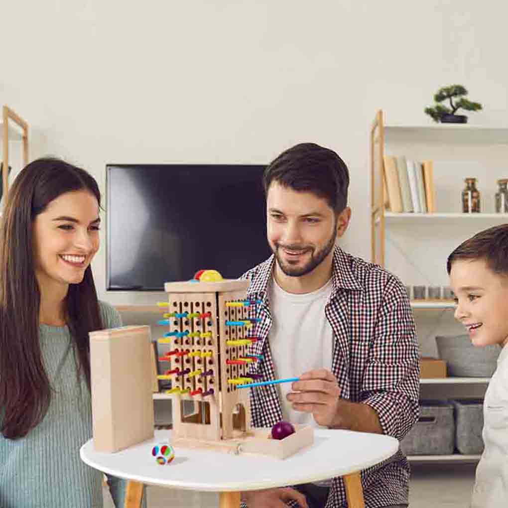 Montessori Wooden Stick Tower  - огляд і ціна Kids Toys Entertainer