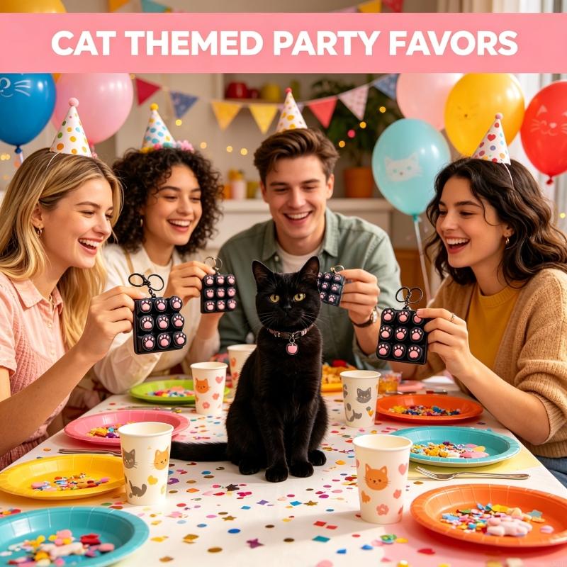Silicone Cats Paws Keycap Pres - огляд і ціна Kids Toys Entertainer
