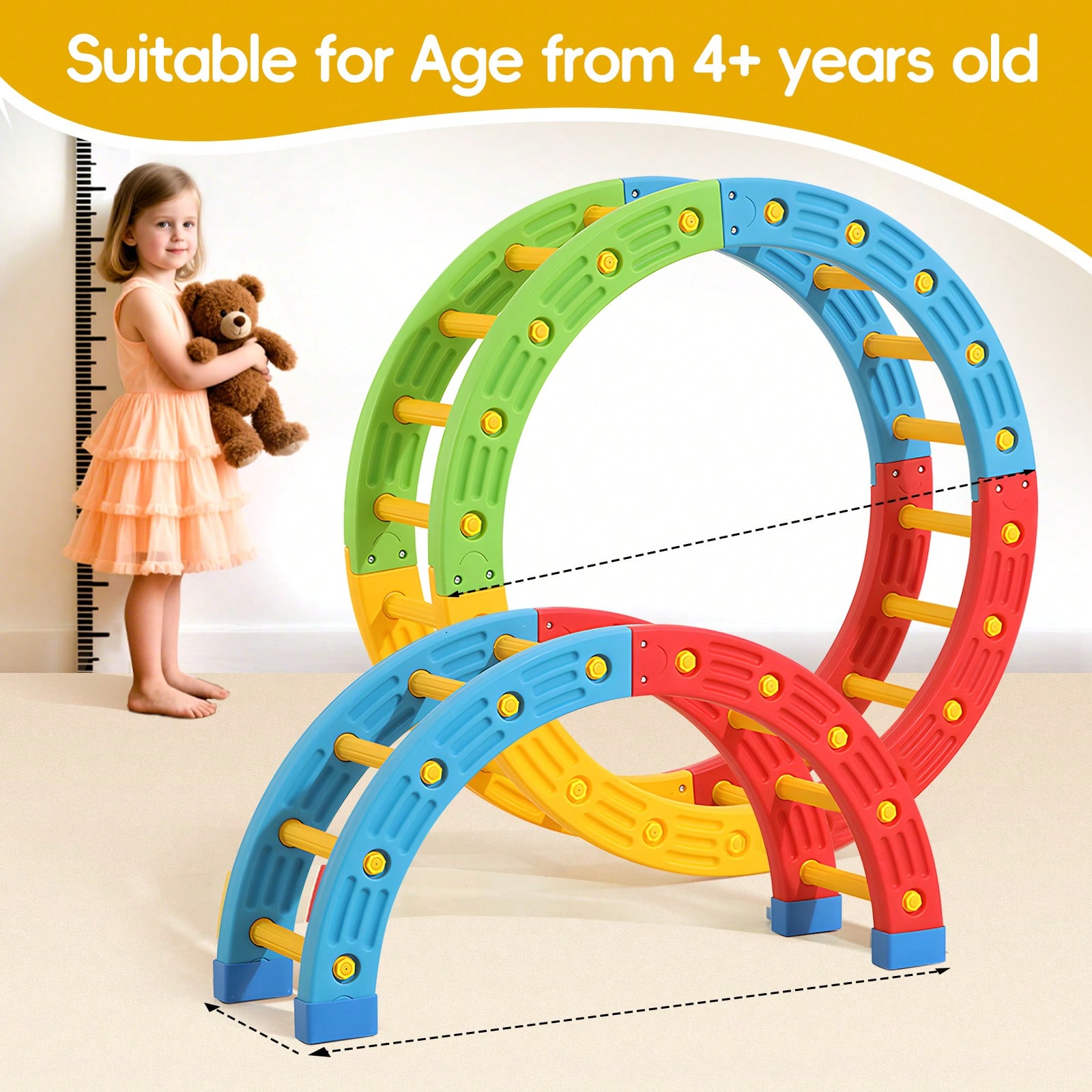 GCCSJ 2-In-1 Foldable Toddler  - огляд і ціна Kids Toys 3 Year Old