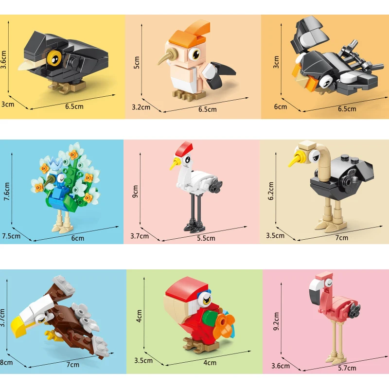Bricks Animal Bird Paradise Cr - огляд і ціна Kids Toys Kit