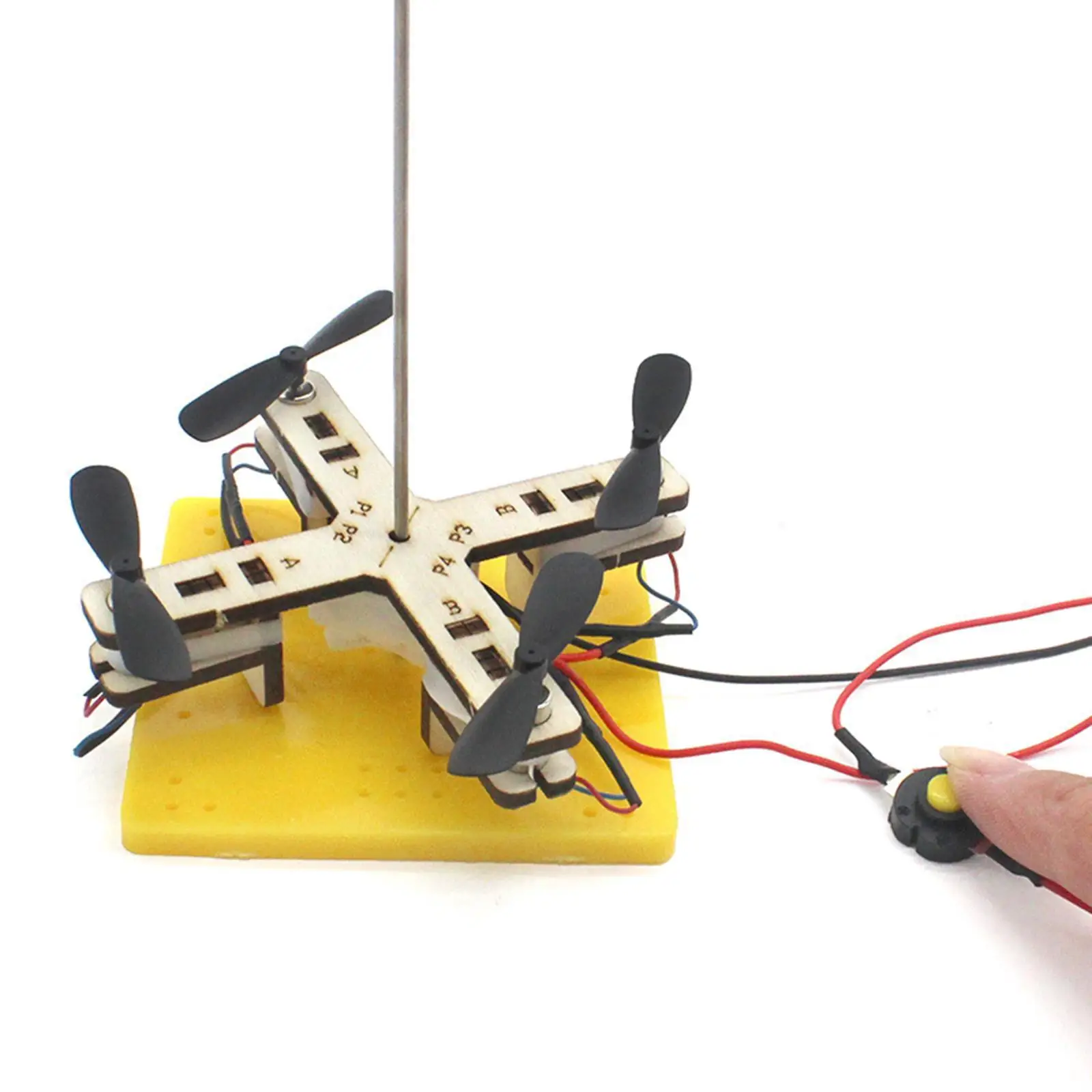 1PCS DIY Drone Model Kids Scie - огляд і ціна Kids Toys Drone