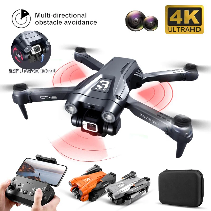Mini Drone 4k Professional Cam - огляд і ціна Kids Toys Drone