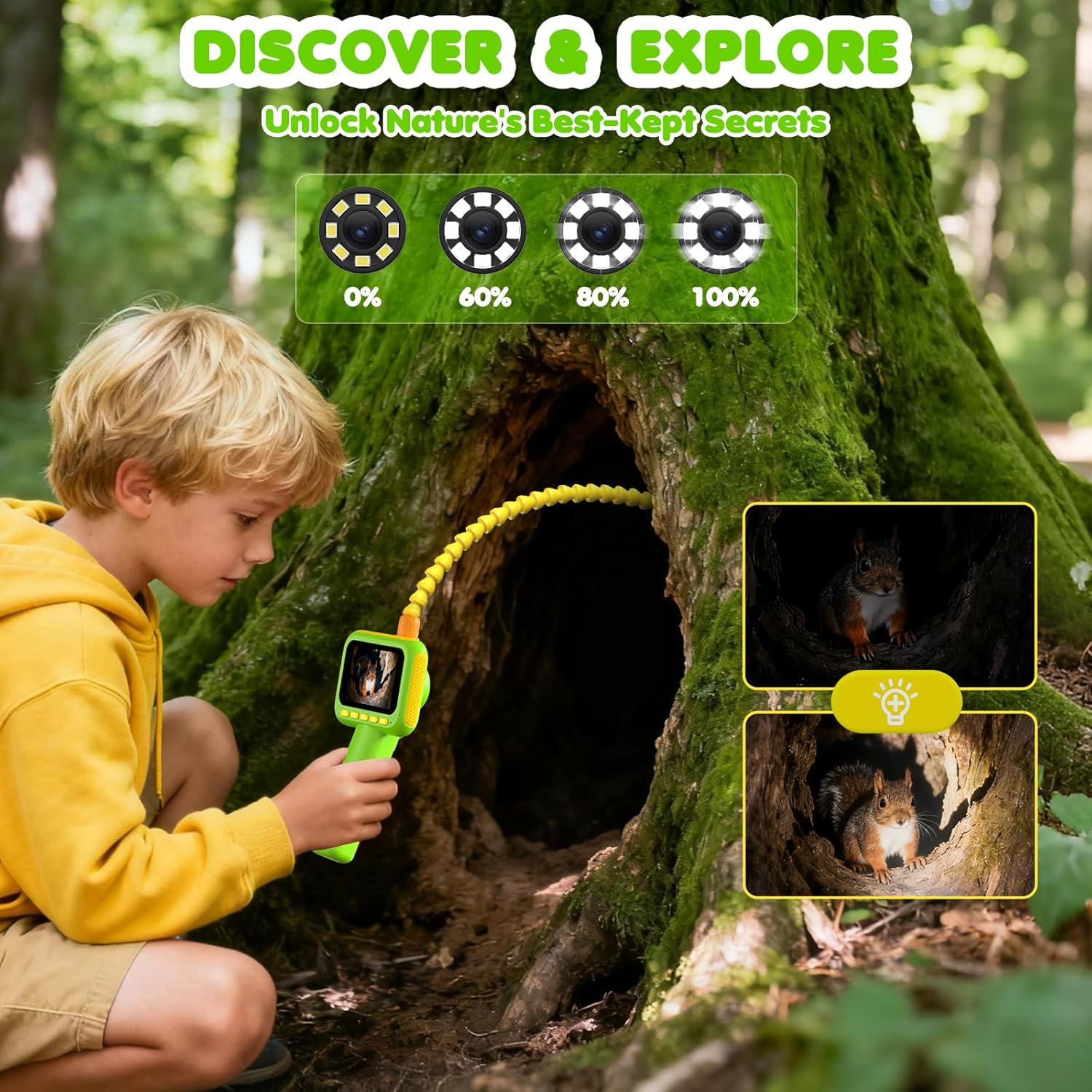 Endoscope for Kids, Borescope  - огляд і ціна Kids Toys 3 Year Old