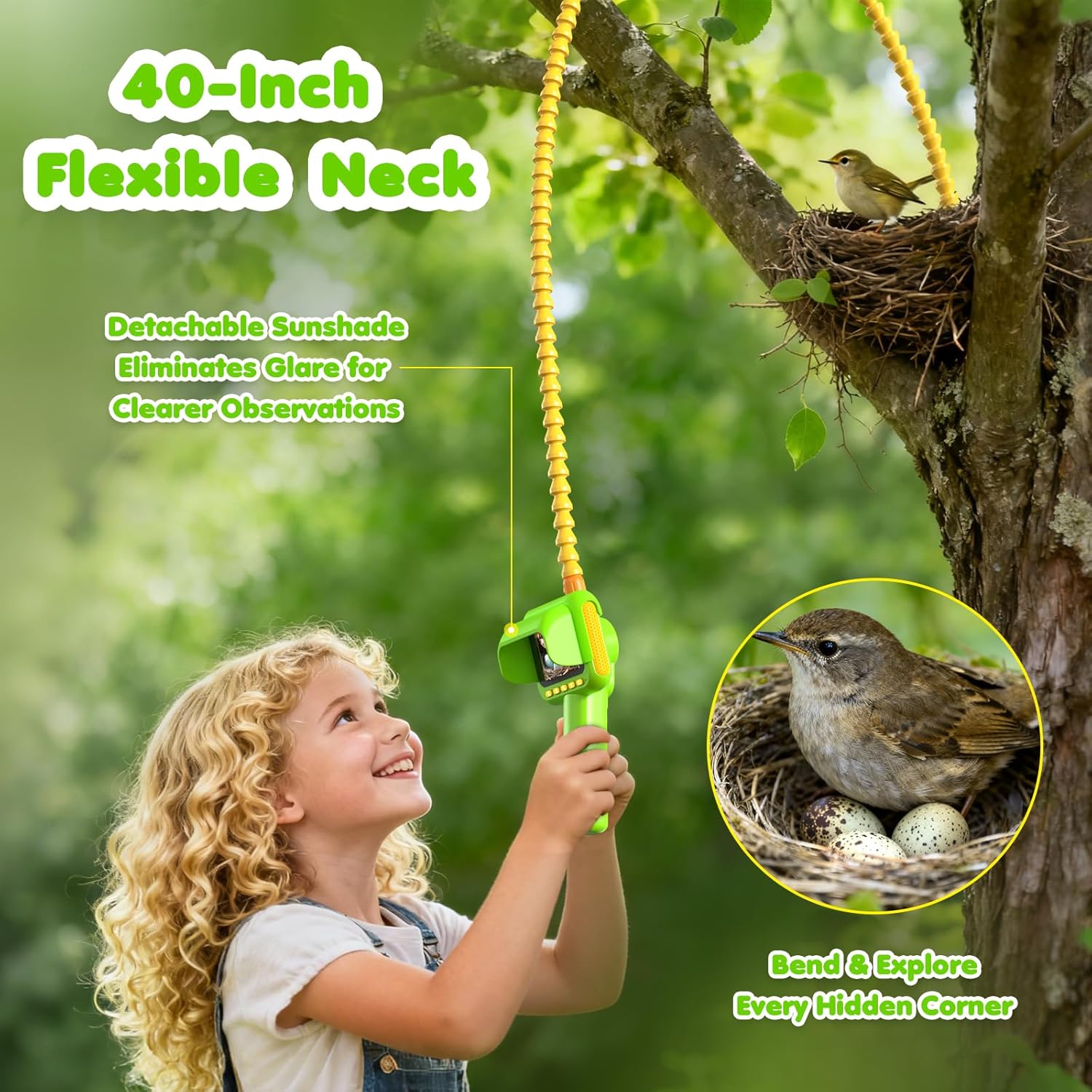 Endoscope for Kids, Borescope  - огляд і ціна Kids Toys 3 Year Old