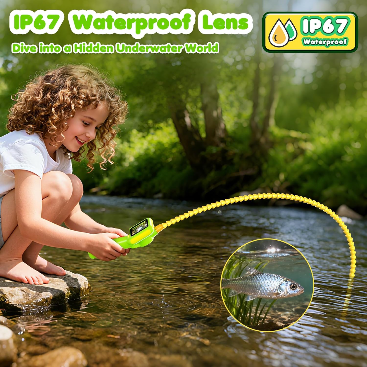 Endoscope for Kids, Borescope  - огляд і ціна Kids Toys 3 Year Old
