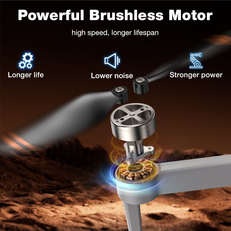 NEW Hot L017 Pro Drone Brushle - огляд і ціна Kids Toys Drone