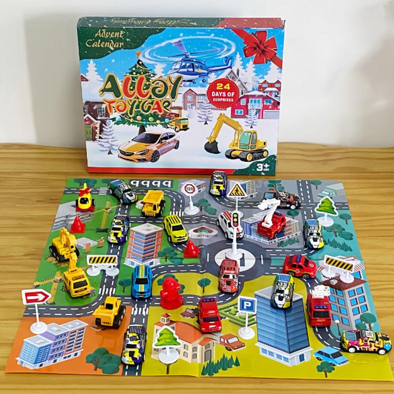 24pcs Car Toy Set Christmas Ad - огляд і ціна Kids Toys Christmas 2025