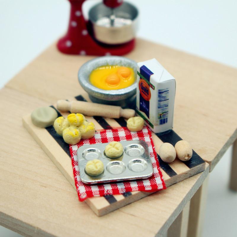 Dollhouse Food Toy Pastry Maki - огляд і ціна Kids Toys Play Egg